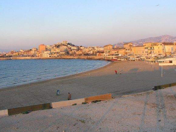 Plage de la pointe rouge Marseille