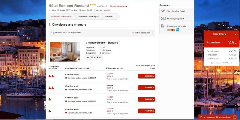 Comment réserver une chambre d'Hôtel au meilleur prix