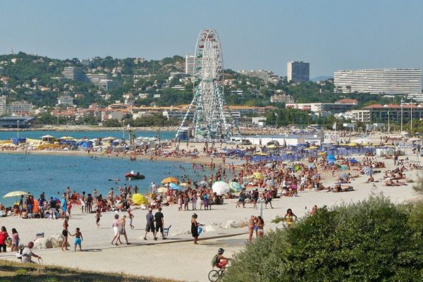 La plage Borely à Marseille