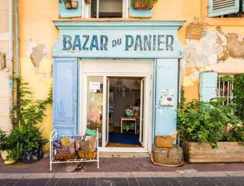 The Bazar du Panier in the old town