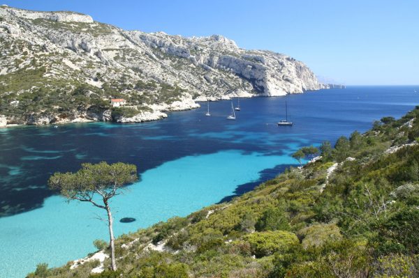 Marseille calanque of Sormiou