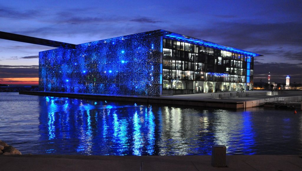 Mucem Marseille by night