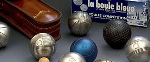 Boules de pétanque souvenir de Marseille