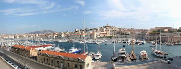 Old port district best hotel district Marseille