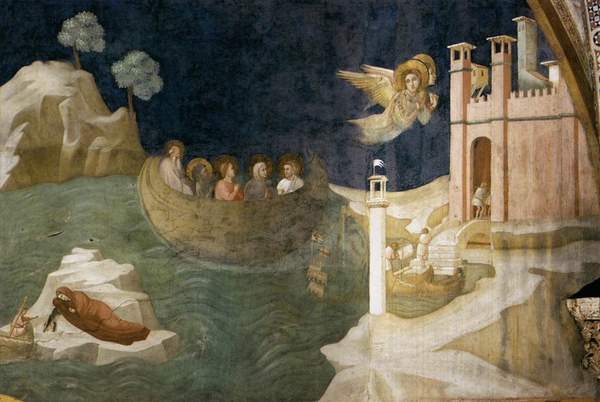 Is Marseille better than Nice ? 4 Giotto di Bondone, The Journey of Mary Magdalene to Marseilles, 1320…