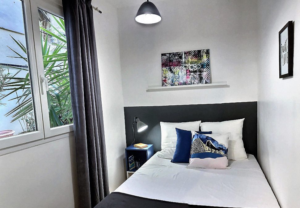 Appart Hôtel Studio-1S, 49 rue Sylvabelle , coté cour Marseille