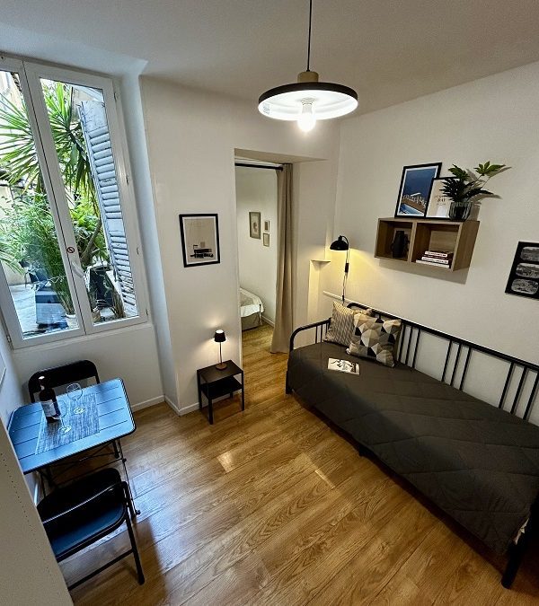 Appart Hôtel Studio-1S, 49 rue Sylvabelle , coté cour Marseille