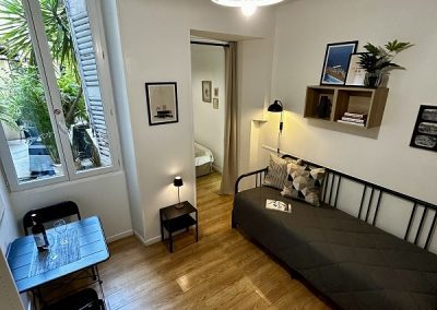 Apartment 1-S, Studio ,49 Street sylvabelle, Courtyard view, Marseille
